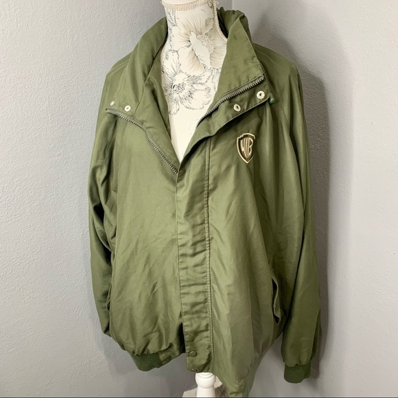 Other - Vintage 90s Warner Bros WB Jacket Crew Coat Sz XL